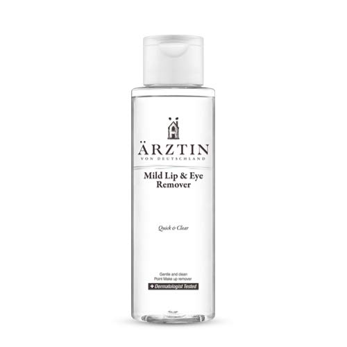 ARZTIN Mild Lip & Eye Remover, Point makeup Two-layer structure Remover Double Mild Cleansing, 3.4 Fl. Oz x 2 pakages