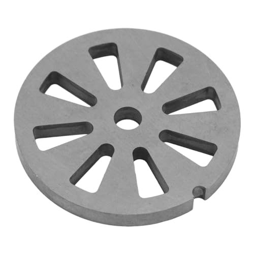 Plaque de lame de hachoir à viande, lames de hachoir en acier inoxydable, disque durable, fiable, facile à nettoyer, excellente, trou de ventilateur universel