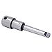 MT2 Outside Cooling Arbor, Small Manufacturing Tolerance Ground Long Service Life Magnetic Hollow Drill Bit Connecting Sleeve, for Industrial Workshop