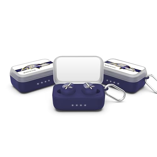 Image of SOAR NFL Wireless Sport Earbuds: Comfortable Fit & Convenient Charging