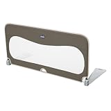MATERIAU : La barrière de lit Chicco présente une structure en métal et en tissu, qui protège votre enfant des chutes possibles pendant le sommeil.