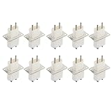 Zynphancer マイクロ波オーブン用マグネトロンプラグコネクタ10個セット – 電子レンジ修理対応の4ピンソケットで安全な接続を実現