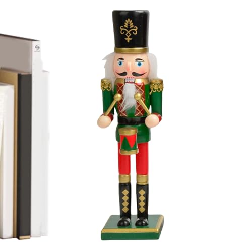 Figurines Casse-Noisettes en bois pour décoration de table de fête de Noël - 2