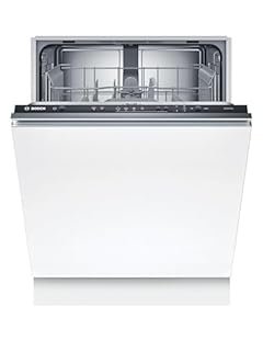 Bosch SMV24AX04E Serie 2, Lavastoviglie Smart da incasso a scomparsa totale, Indicatore di funzionamento a pavimento, Motore EcoSilence Drive, 60 cm.