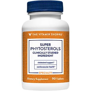 The Vitamin Shoppe Super Phytosterols 900MG, Supports Cardiovascular Health, Supports Cholesterol Levels Already Within The Normal Range (90 Tablets)