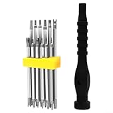 Zilimontt 12 Zoll Magnetisches Schraubendreher-Set mit Y, U, für Torx und Dreiecksköpfe für Haushaltsgeräte, Elektronik und elektrische Geräte Reparatur