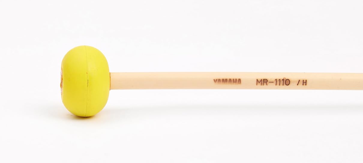 YAMAHA Mallet MR 1110 Battente per Glockenspiel e Xilofono, in Rattan, Ø 30x20mm
