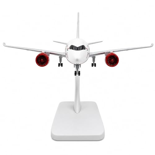 Image of New Air India Airbus A350 Diecast Aircraft Model 20 cm | Metal Plane Model with Landing Gear & Display Stand | Collectible Toy for Aviation Enthusiasts & Kids
