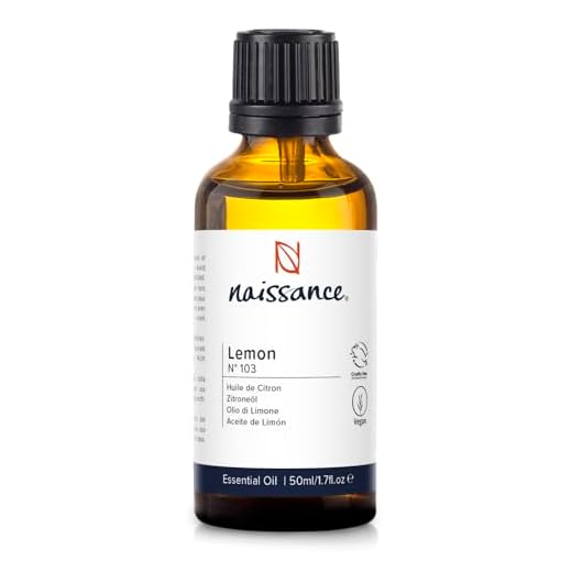 Naissance Aceite Esencial de Limón n. º 103 – 50ml - 100% puro, vegano y no OGM