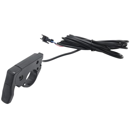 Image of 7 /8'' 22mm Ebike Thumb Throttle, Electric Scooter Throttle, Electric Throttle Thumb Throttle, Left /Right Hand Thumb Throttle for 36V 48V 60V 72V Electric E-Bikes (SM Plug)