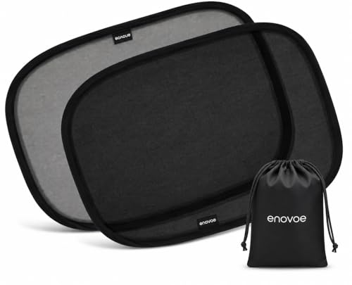 Enovoe Car Window Shades for Baby (2 Pack)