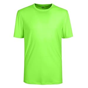 Men’s Short Sleeve T-Shirt Quick Dry UPF 50+ Athletic Running Workout Fishing Hiking Tops Performance Shirts
