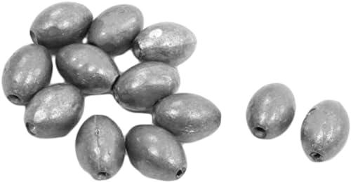 Evike Fishing - Bullet Egg Sinker Weights (Size: 1/8oz / 12 Pack)