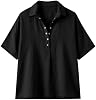 Blusas de Algodón y Lino para Mujer - Verano 2026, Camisas de Gasa con Botones, Escote en V, Manga Corta, Elegantes y Casuales 6