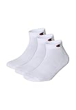 Champion Core 3PP Quarter, Calcetines, para Unisex adulto, Blanco, 43-46