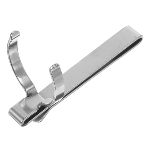 Yardenfun Stainless Steel Flashlight Belt Clip for Heavy Duty Mount with Locking Design Pocket Clip for Outdoor Use Secure Grip for Duty Adventure