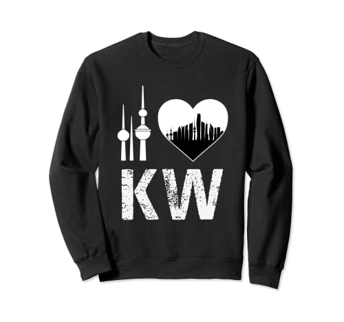 I Love Kuwait City National Day 25-26 February Kuwait Towers Sweatshirt
