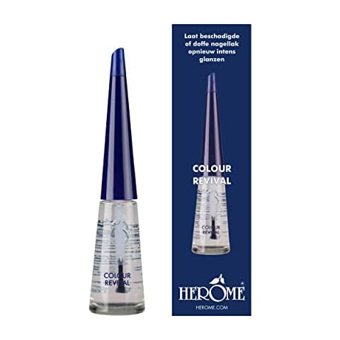 Herome Nagellack Colour Revival - Repariert Kleine Beschädigungen Und Schenkt Mattem Nagellack Intensiven Glanz Cover