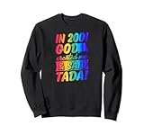 Cette collection « In 2001 God Created Me And Said Tada Gay Christian Birthday » de jolis accessoires d'amour chrétiens, d'équipements chrétiens tendance basés sur la foi et le meilleur produit chrétien est pour les amateurs d'Écritures qui apprécient les blagues chrétiennes, les citations et la mode.
