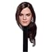 HiPlay 1/6 Scale Female Figure Head Sculpt, Beuty Charming Girl Doll Head for 12" Action Figure Phicen, TBLeague HP064 (C)