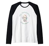 cute my valentine has paws angel mamma maltese amante dei cani maglia con maniche raglan