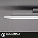 BRILONER - LED Deckenlampe flach, neutralweiße Lichtfarbe, 24 Watt, 2600 Lumen, Lampe, Deckenleuchte, Wohnzimmerlampe, LED Panel, Küchenlampe, Deckenbeleuchtung, 59,5x29,5x6,2 cm, Weiß