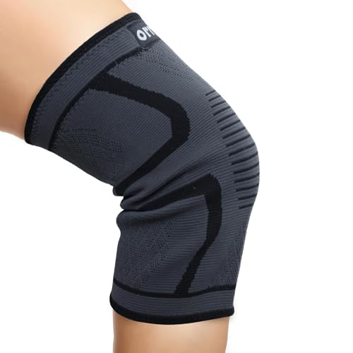 Manchette compression genou ORRY nylon spandex noir
