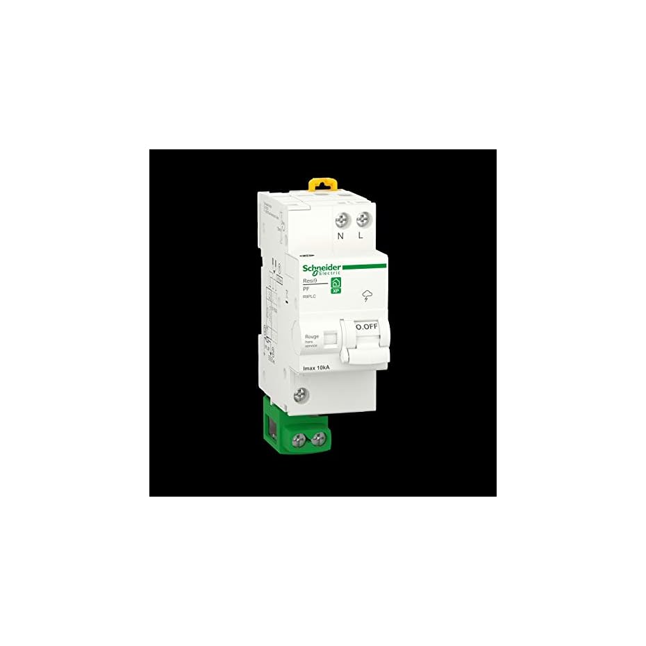 schneider electric r9plc parafoudre, blanc