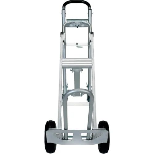 Carretilla convertible 3 en 1 de aluminio 500 lb capacidad miniatura 1