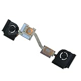 GSHJZPA CPU + GPU Ventilateur de Refroidissement pour Lenovo ThinkPad P51 N17P-Q3 01AV343 Heatsink