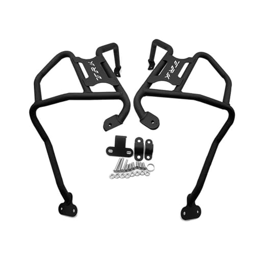 Crash bar Benelli TRK 502 protection moteur route et carénage noir