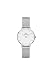 Daniel Wellington Classic Petite Sterling in White 28mm