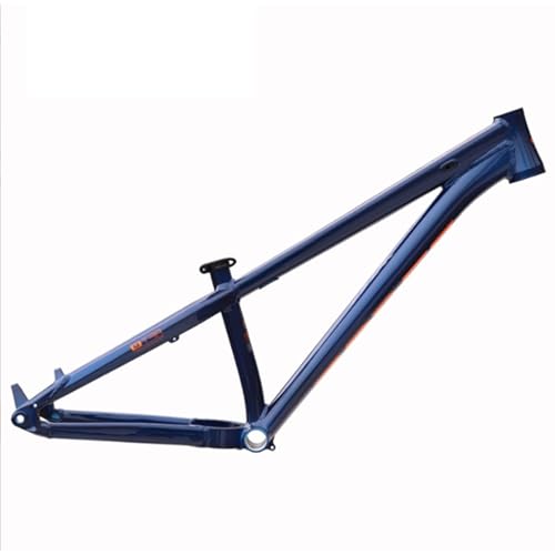 ZECHAO MTB 26in Aluminium Alloy Frame, Disc Brake 148 * 12MM Thru Axle Routing Internal 44-56MM Street Bike Hard Tail Frame(Blue)