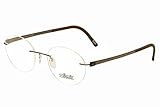 Silhouette Eyeglasses Titan Accent Chassis 5452 6055 Optical Frame 17x135mm