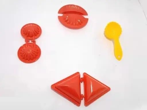 C7Gangani DIY Kitchen Mould Set | Perfect Half-Moon, Triangle, and Round Shape Snack Maker-image-23