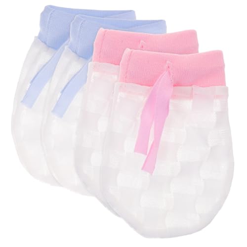 GALPADA Toddler Gloves Anti-scratch Toddler Glove Breathable Boys and Girls 0-6 Months