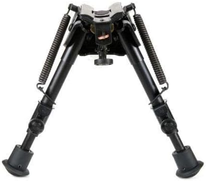 HBRS Harris Bipod Extends from 6" to 9" Swivels for Uneven Terrain