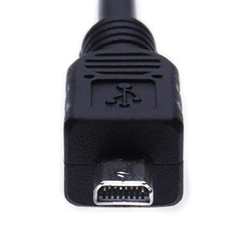Cavo USB 2.0 Per Fotocamere Nikon E Fujifilm | 1,5 Metri, 8 Pin A Mini B | Sostituto Per UC-E6, UC-E16, UC-E17