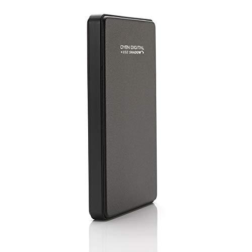 Image of Oyen Digital U32 Shadow External 500GB USB-C 3.1 Gen 2 Portable Solid State Drive (Black)