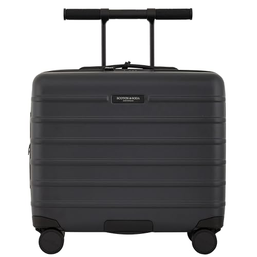 Scotch & Soda Tilburg Bagage rigide haut de gamme en bleu et noir