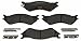 Raybestos MGD702CH Reliant Brake Pads Brake Pad Set, 1 Pack