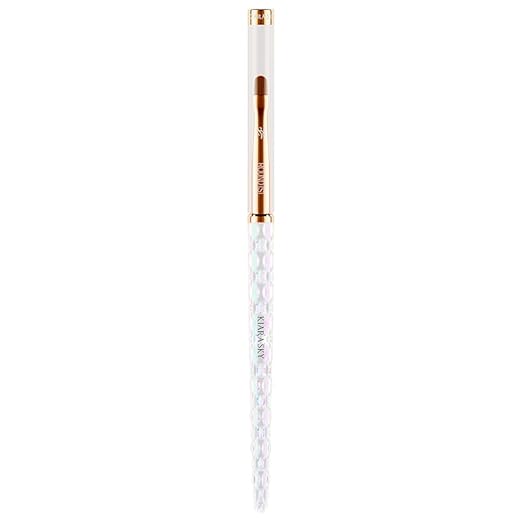 Kiara Sky Nail Art Brush | S Round | Perfect for french manicure & cuticle cleanup