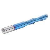 Spacnana 2-Schneiden Hartmetall Fräser, 6 Mm Schaft Blau Beschichtet