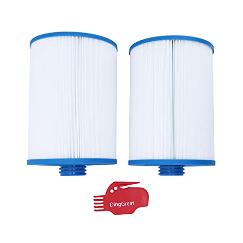 DingGreat 2 Stück Spa Filterkartusche, Filterpatrone, Whirlpool Filter Ersatz für Unicel 6CH-940, Pleatco PWW50P3, PWW50-P3, Filbur FC-0359, Waterway Plastics 817-0050, 25252, 03FIL1400, 378902