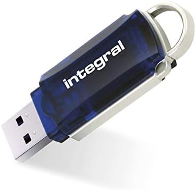 Integral INFD8GBCOU 8GB USB Memory 2.0 Flash Drive Courier Blue
