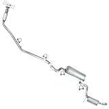 Exhaust Complete Exhaust System Compatible with 2008-2010 Town & Country, Grand Caravan 3.8L | EPA-Approved | Stainless Steel | Northeastern Exhaust | Includes Gasket Clamp & Bolt Kit | Direct-Fit