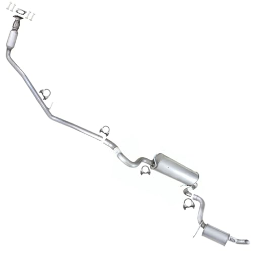 Exhaust Complete Exhaust System Compatible with 2008-2010 Town & Country, Grand Caravan 3.8L | EPA-Approved | Stainless Steel | Northeastern Exhaust | Includes Gasket Clamp & Bolt Kit | Direct-Fit