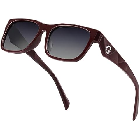 gesruny Polarised Sunglasses with UV400 Protection Cover