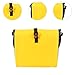 FytStycale Bike Handlebar Bag Bicycle Front Hanging Pouch Cycling Accessories Waterproof Bike Front Bag, Yellow