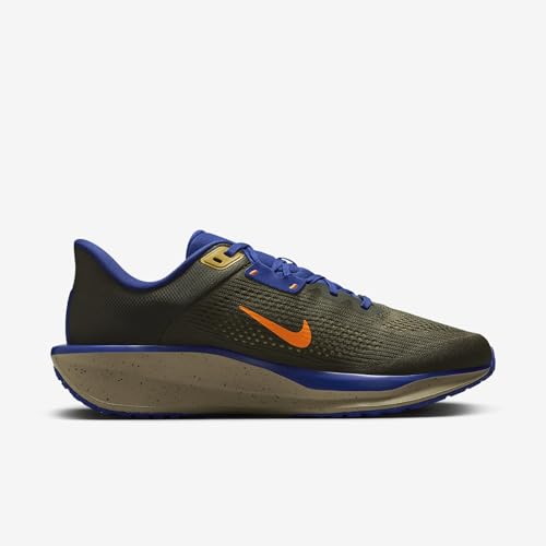 Nike Quest 6 Men's Road Running Shoes (HQ3223-325, Cargo Khaki/Deep Royal Blue/Neutral Olive/Infinite Gold)3